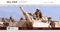 Desktop Screenshot of milper.com